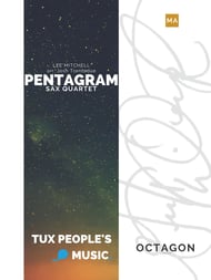 Pentagram for Saxophone Quartet cover Thumbnail
